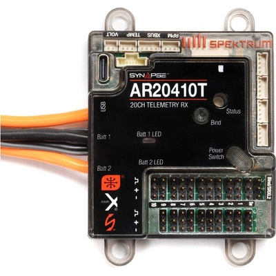 Spektrum prijímač AR20410T 20Ch PowerSafe s telemetriou