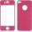 Sentio Screen Protector for iPhone 4S Metal Pink 2in1