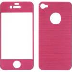 Sentio Screen Protector for iPhone 4S Metal Pink 2in1