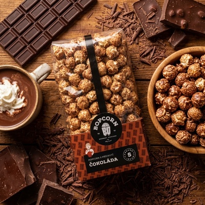 Bopcorn Čokoládový popcorn 3000 ml