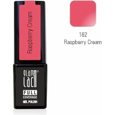 GlamLac Gel lak růžový 182 Raspberry Cream 6 ml