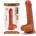 Пенис дилдо от силикон, двойна плътност, 21см. - X-Men Silicone Dildo (XMEN000052)