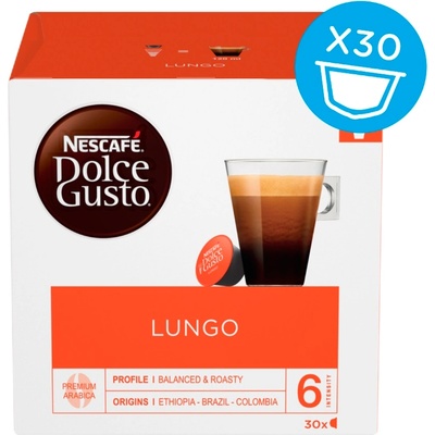 NESCAFÉ Кафе капсули NESCAFE Dolce Gusto - Lungo Magnum, 30 напитки (12583841)