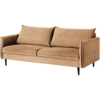 ROPEZ Кафяв кадифен диван 203 cm Juli - Ropez (Juli Sofa 3os. tk. Riviera 24 ( Davis ))