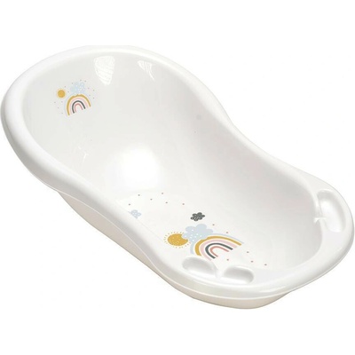 Keeeper Detská vanička 84 cm so zátkou Rainbow biela