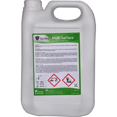 Stéridine Multi Surface plošná dezinfekcia 5 l