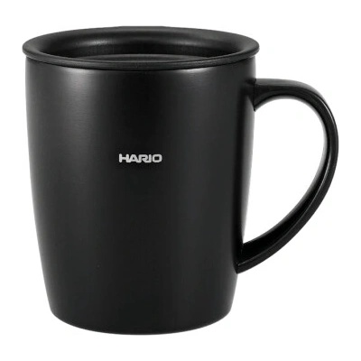 Hario Heat Retention hrnček 300 ml Čierna