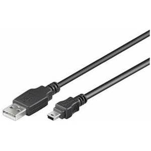 PremiumCord USB Cable PremiumCord USB-A - MiniUSB 2 m Black (ku2m2a)