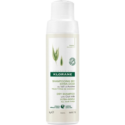 Klorane Avoine suchý šampón pre všetky typy vlasov Dry Shampoo with Oat Milk 50 ml