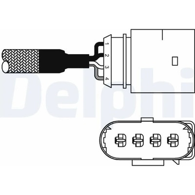 Lambda sonda DELPHI ES10978-12B1