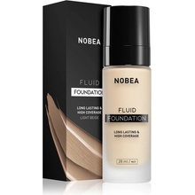 Nobea Day-to-Day Fluid Foundation dlouhotrvající make-up 01 Light beige 28 ml