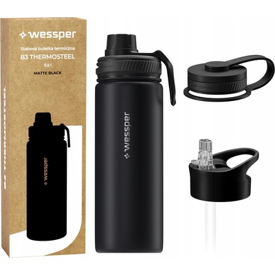 Wessper B3 THERMOSTEEL 500 ml Matte black