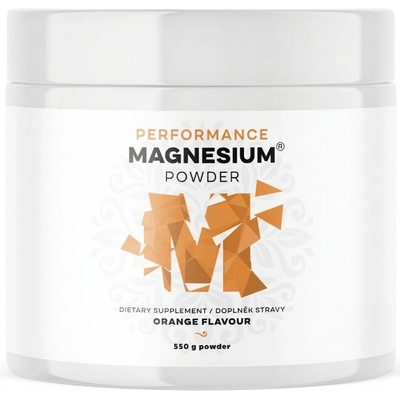BrainMax Performance Magnesium Powder Pomaranč 550 g