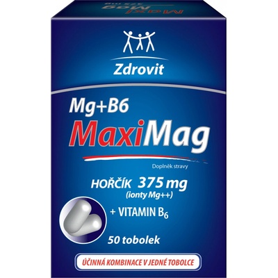 Maximag Magnezium+B6 FORTE 50 tobolek