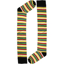Design Stripes pruhované podkolenky nadkolenky pestré mix