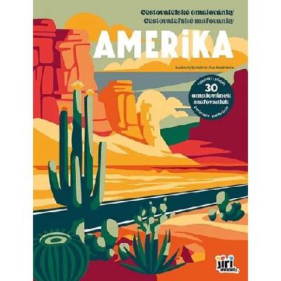 Cestovatelské omalovánky Amerika - Jiří Models