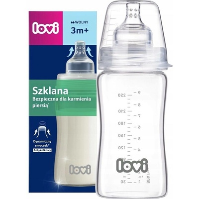 Lovi Láhev skleněná 250 ml