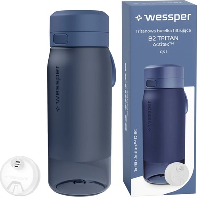 Wessper B2 TRITAN ActitexTM 500 ml Modrá