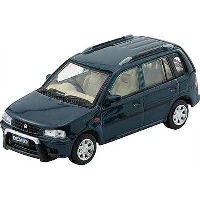Mazda Demio 1994 s figurkami zelená RHD BM Creations 1:64