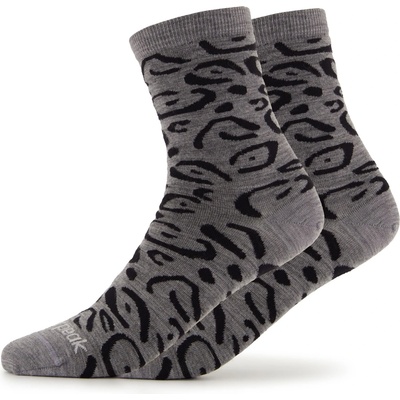 Heber Peak Дамски спортни чорапи Heber Peak Merino SylvaHe. Leo Socks 2-Pack Sports socks - Grey - размер 39-41 (EU) (207-1028-0213)