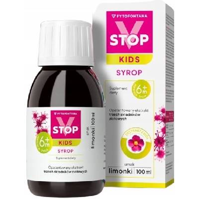 V-STOP KIDS sirup 6 m + imunita pro děti Fytofontana 100 ml