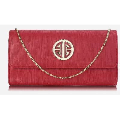 LS Fashion psaníčko s ozdobou LSE0026A Red Červené