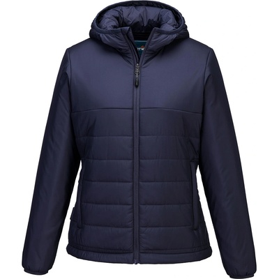 Portwest hooded insulated baffle s613 / Дамско изключително водоустойчиво яке - тъмносиньо xl (s613nvrxl)