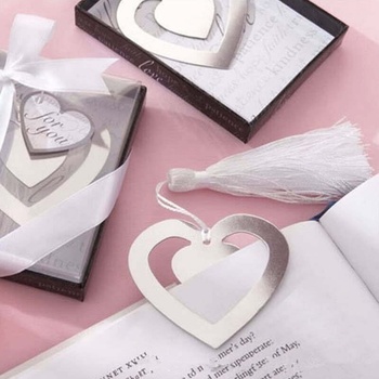 Dreboliiki Метален Книгоразделител - Сърце