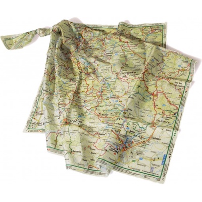 Mapy na šátku Český ráj