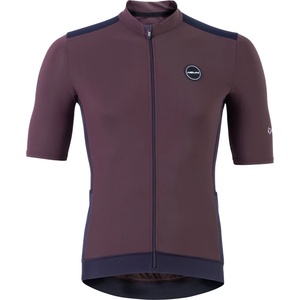 Nalini Мъжка фланелка с къс ръкав за колоездене Nalini Five Pockets Jersey Cycling jersey - Black / Prune - размер M (056-3675-0413)