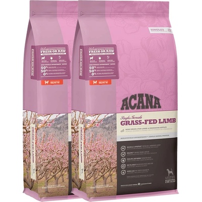 Acana Singles Lamb and Okangan Apple 2 x 17 kg
