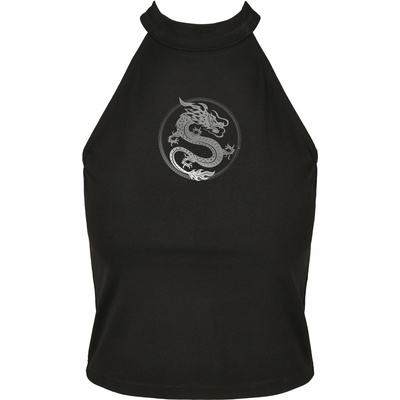 Mister Tee Дамски къс топ Mister Tee Dragon в черноUB-MT1231-00007 - Черен, размер XXL