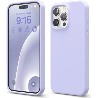 Elago Silicone Case iPhone 15 Pro Max - fialové