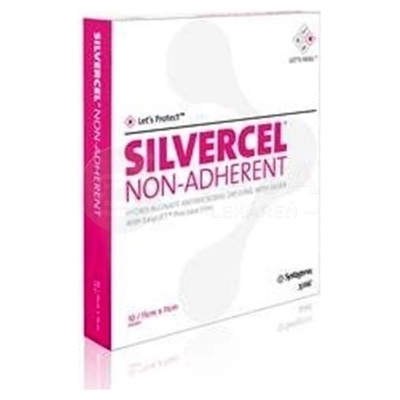 Silvercel Hydroalginátový bakteriostatický obväz (11 x 11 cm) 10 ks