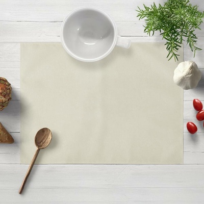 Biante Sametové prostírání Velvet Premium SVP-003 Smetanové 35x45cm