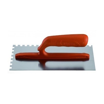 Hladítko ocelové zubové rukojeť nylon 280 x 120 / U 10 mm KAPRIOL