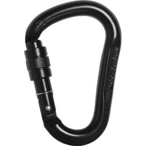 Singing Rock Карабинер SINGING ROCK HMS Steel Screw Lock black