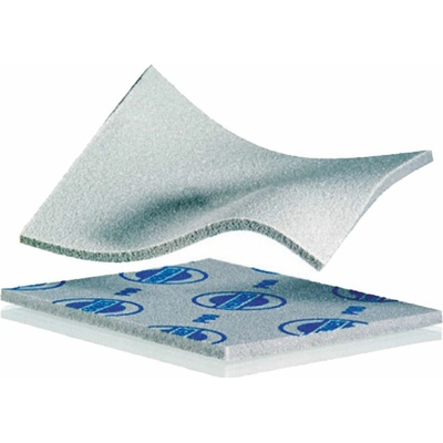 Hermes 6012838 | Brúsna špongia jednostranná 115x140x5 mm, korund/PU pena Z60