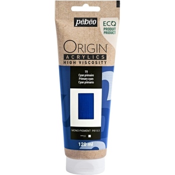 Pébéo Origin АКРИЛНА боя Primary Cyan 120 ml 1 бр (817119)