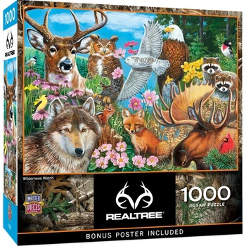 Masterpieces - Puzzle Realtree - Wilderness Watch - 1 000 piese