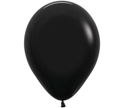 LUKY Balón Solid 25 cm černý
