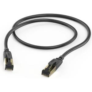 Hama Мрежов пач кабел, CAT 8, 40 Gbit/s, S/FTP, екраниран, 0, 50 m (202000) - privantex