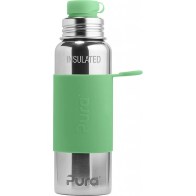 Pura Termo fľaša so športovým uzáverom zelená 650 ml