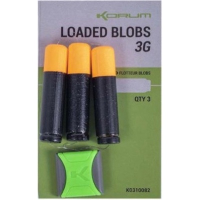 Korum Splávek Loaded Blobs 3g 3ks