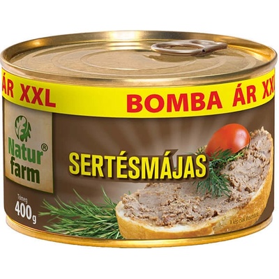 Natur farm Bravčová pečeňová nátierka XXL 400 g