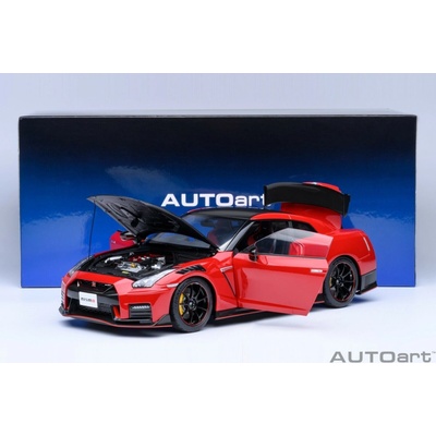 AUTOart Nissan GT R R35 Nismo Special Edition 2022 VIBRANT RED 1:18