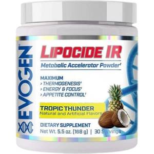 Evogen Nutrition Lipocide IR | Metabolic Accelerator Powder [168 грама] Тропически Плодове