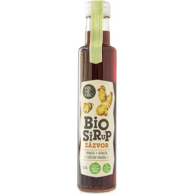 Koldokol Bio sirup zázvor bez pridaného cukru 250 ml