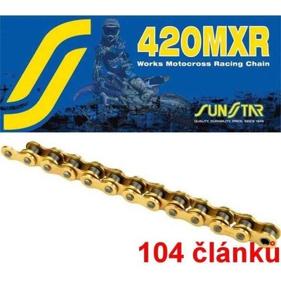 Sunstar Řetěz 420MXR 104