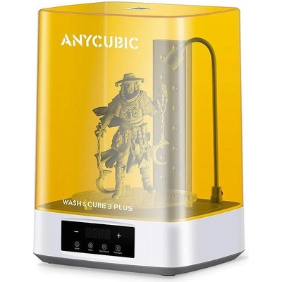 Anycubic Машина за почистване и UV втвърдяване ANYCUBIC Wash and Cure 3 PLUS - 2 в 1 за фотополимерни модели